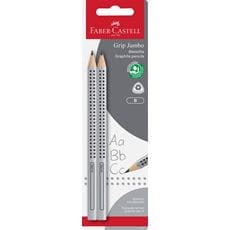 Faber-Castell - Jumbo Grip graphite pencil set B, 2 pieces