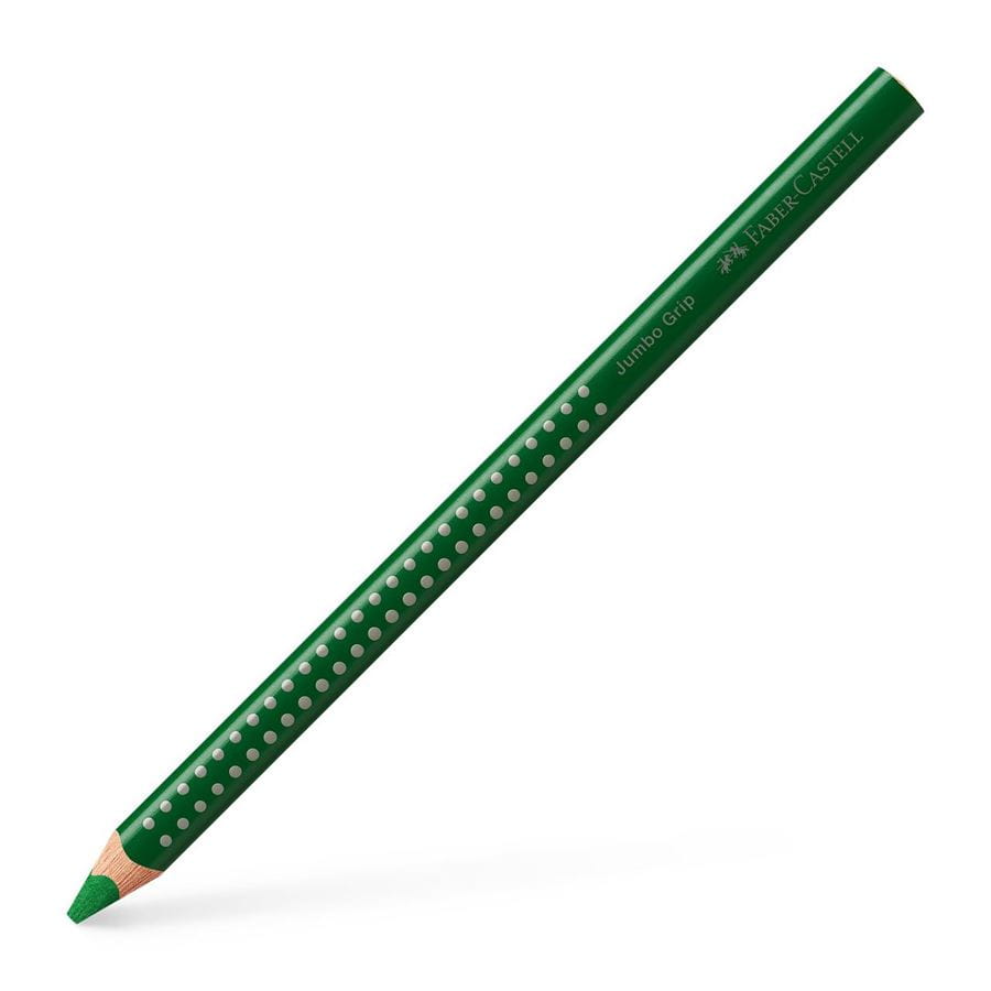 Faber-Castell - Jumbo Grip colour pencil, Moss green