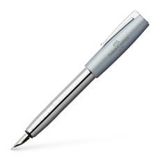 Faber-Castell - Loom Metallic fountain pen, M, light blue