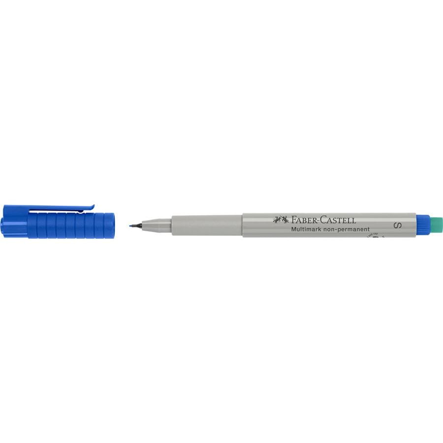Faber-Castell - Multimark overhead marker water-soluble, S, blue