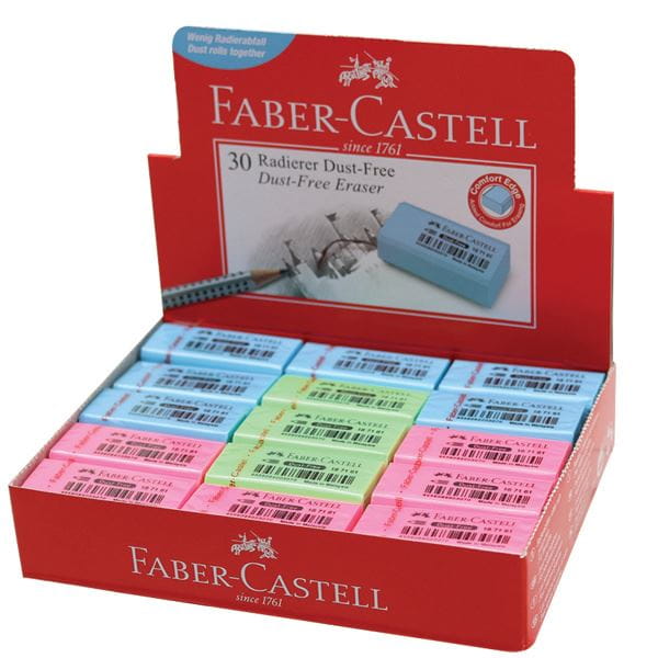 Faber-Castell - Eraser Dust-free 7086-30, Pastel