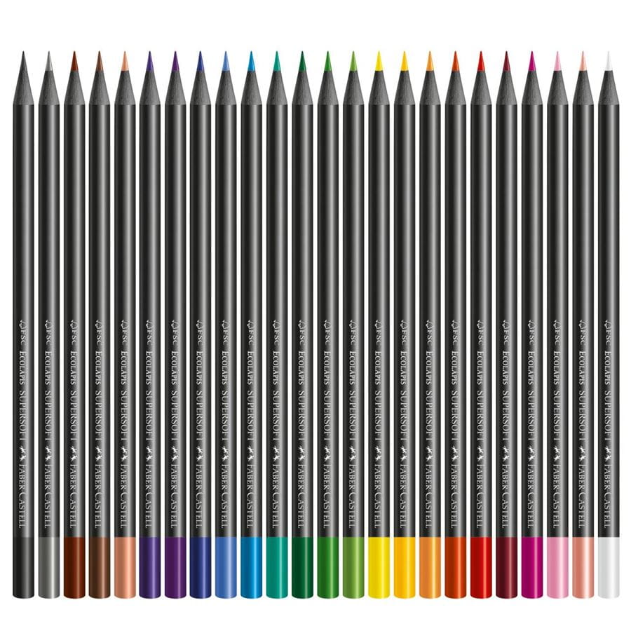 Faber-Castell - Supersoft colours x 24