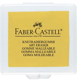 Faber-Castell - Kneadable Art Eraser, yellow, red, blue
