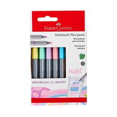Faber-Castell - Marker Multimark Plus pastel col HS 5x