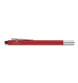 Faber-Castell - Ball Pen Stylus Neo Slim Oriental Red, Shiny