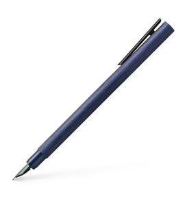 Faber-Castell - Fountain pen Neo Slim Aluminium dark blue B