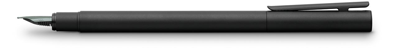 Faber-Castell - Neo Slim metal fountain pen, F, black