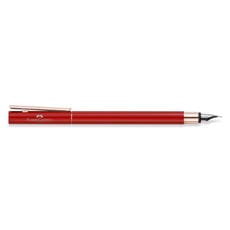 Faber-Castell - Fountain pen Neo Slim Oriental Red, Rose Gold, extra fine