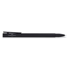 Faber-Castell - Gel Pen Neo Slim Black Matt, Chrome