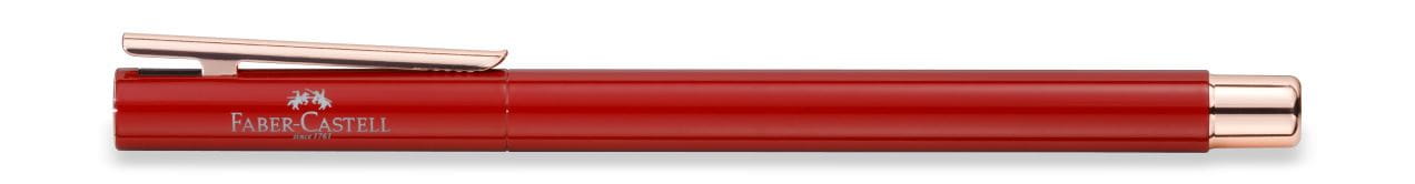 Faber-Castell - Gel Pen Neo Slim Oriental Red, Rose Gold