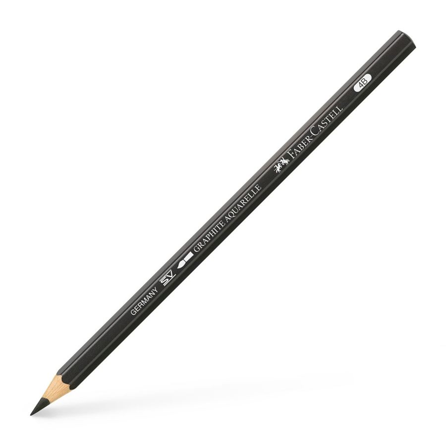 Faber-Castell - Graphite Aquarelle pencil, 4B