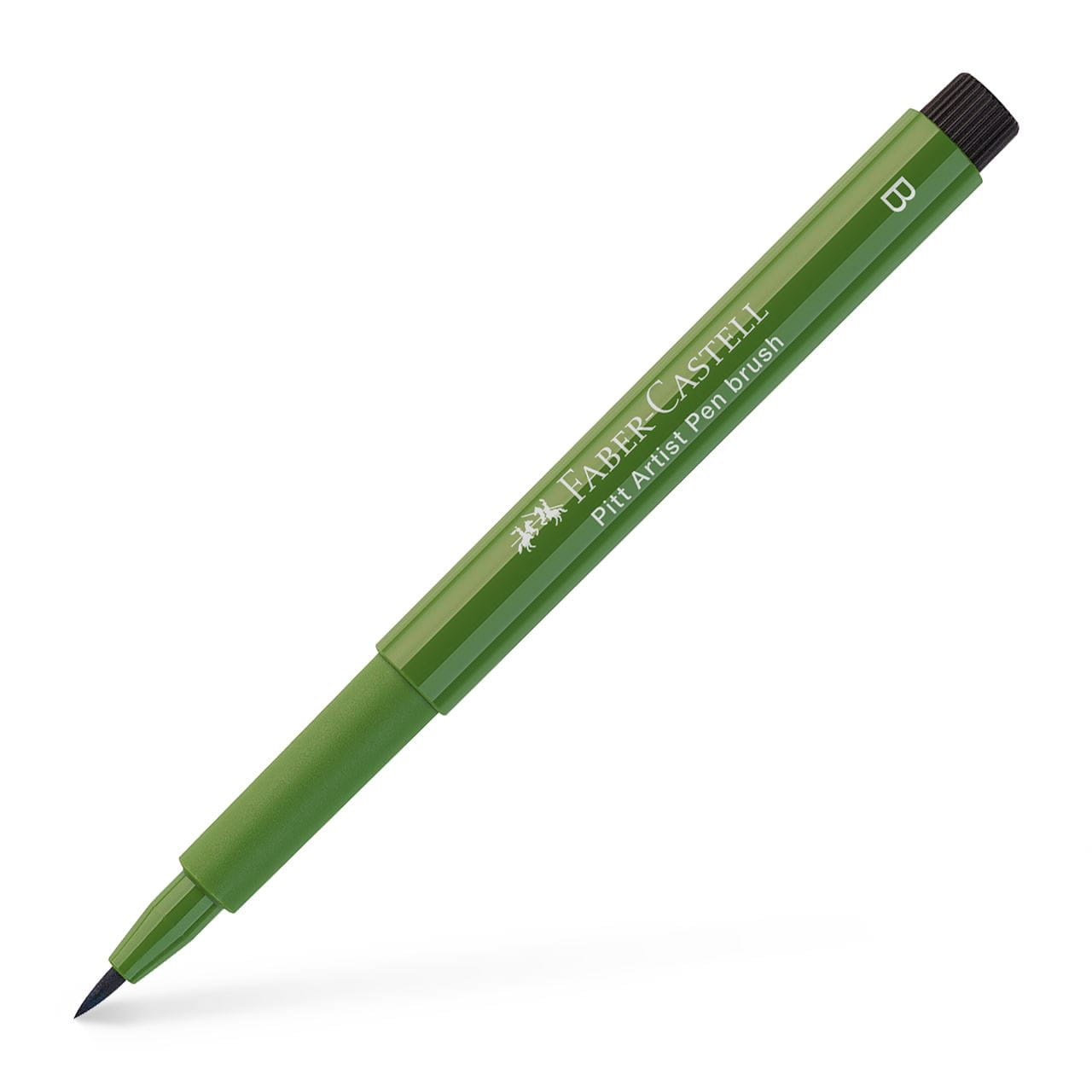 Faber-Castell - Pitt Artist Pen Brush India ink pen, chromium green opaque