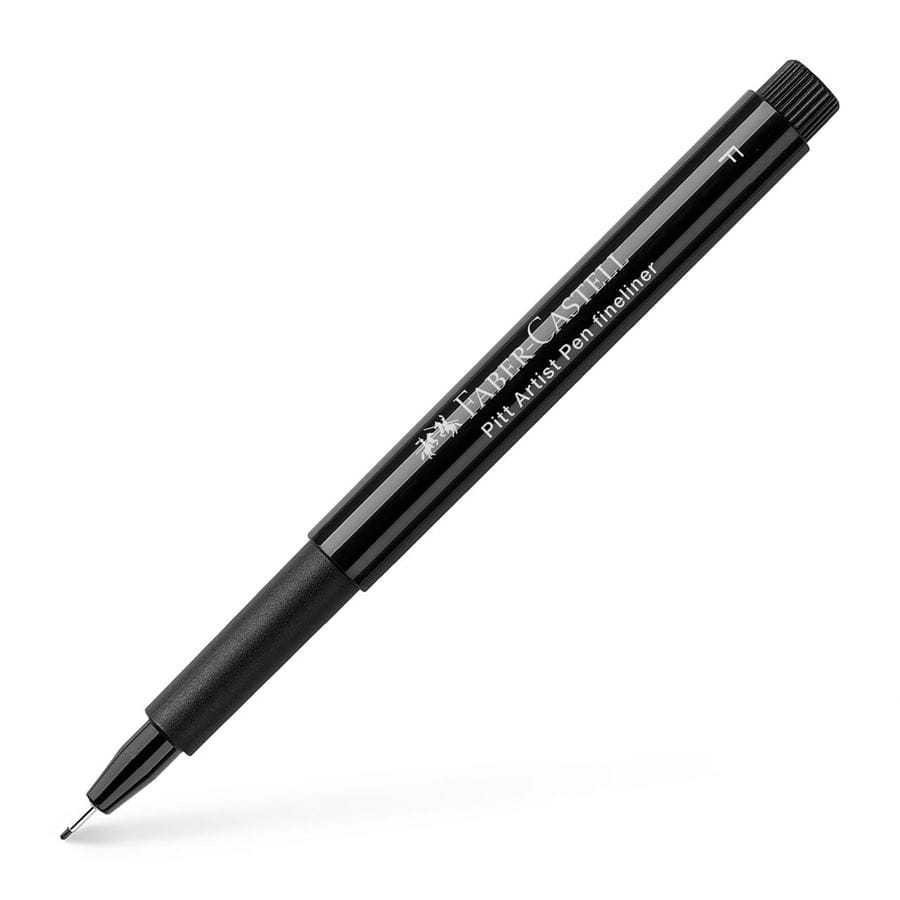 Pitt Artist Pen Fineliner F India ink pen, black