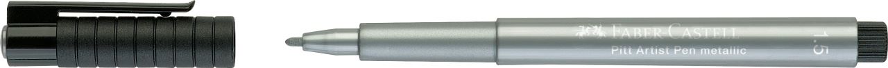 Faber-Castell - Pitt Artist Pen Metallic 1.5 India ink pen, silver