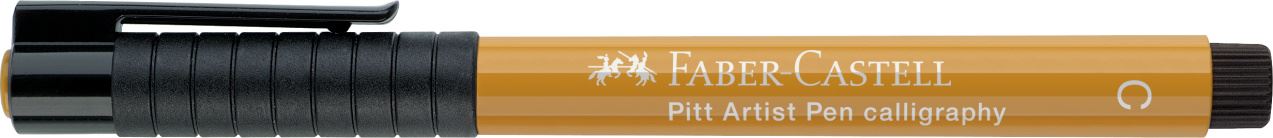 Faber-Castell - Pitt Artist Pen Calligraphy India ink pen, green gold