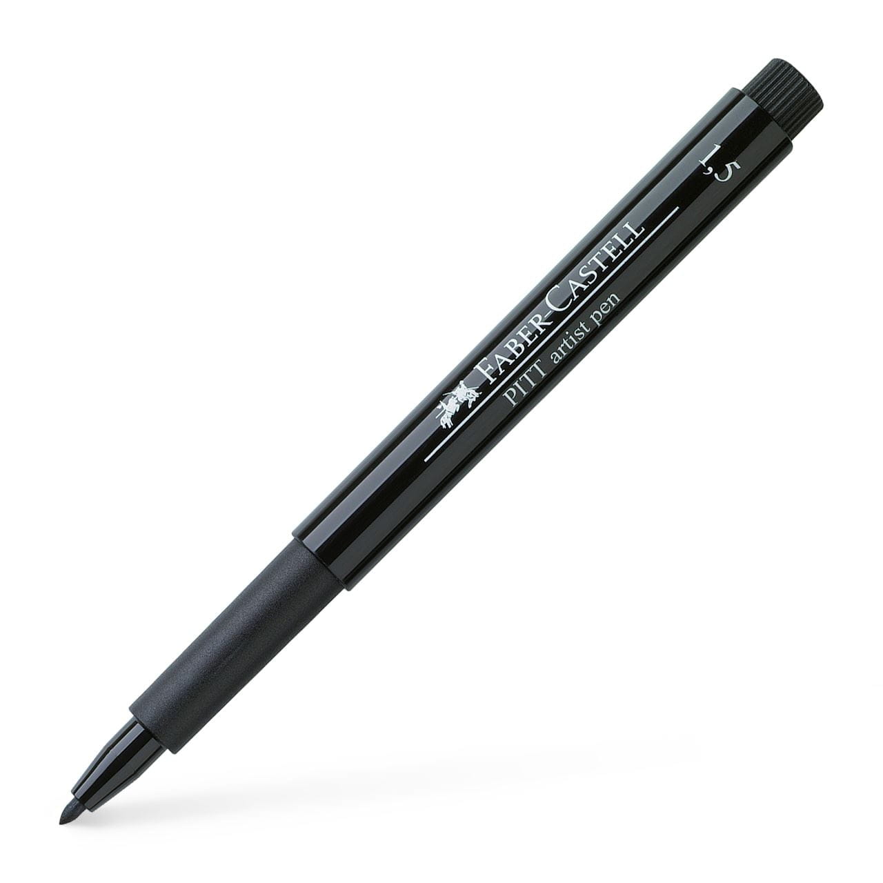 Faber-Castell - Pitt Artist Pen bullet nib 1.5 India ink pen, black