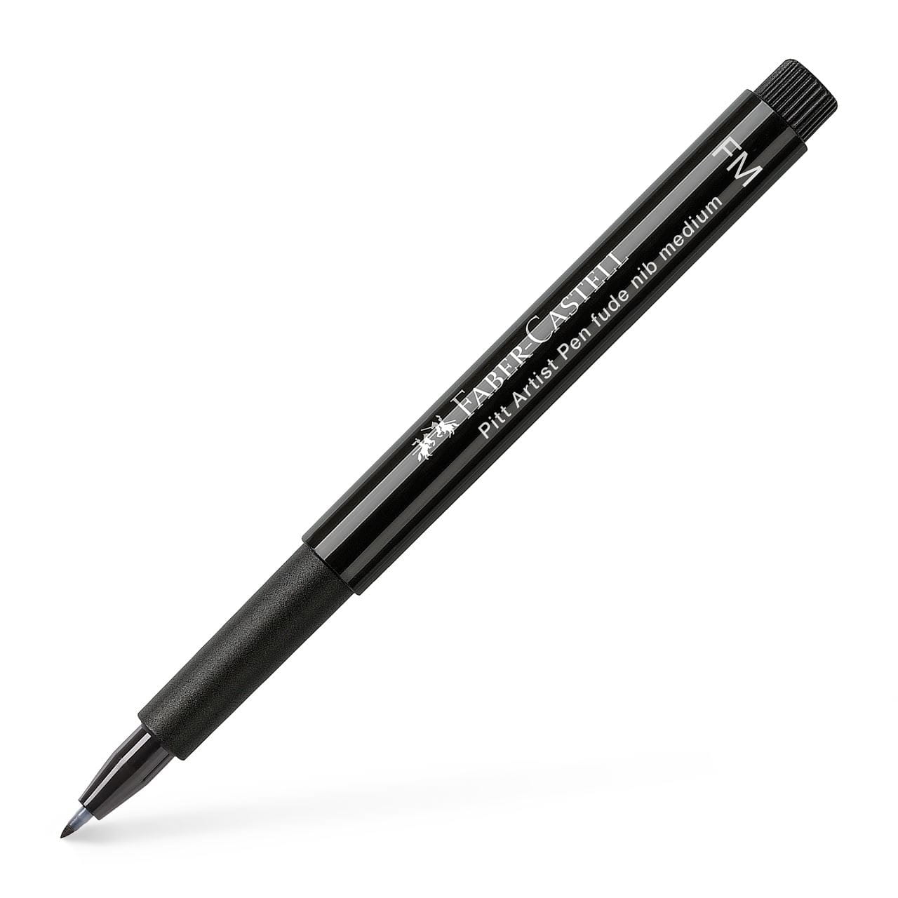 Faber-Castell - Pitt Artist Pen Fude medium India ink pen, black
