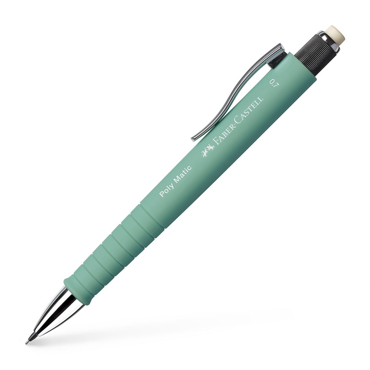 FABER-CASTELL Mechanical Pencil 0.7 mm POLY MATIC Auto-Advance-Light Green 