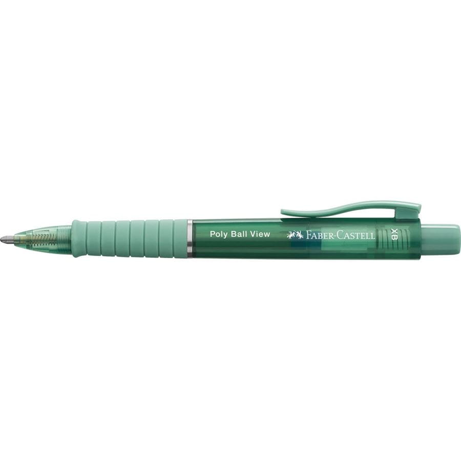 Faber-Castell - Ball pen Poly Ball View green lily