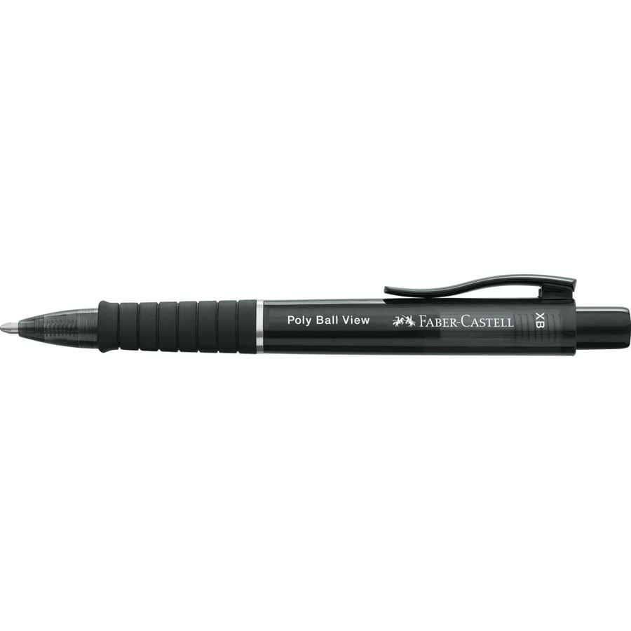 Faber-Castell - Ball pen Poly Ball View black