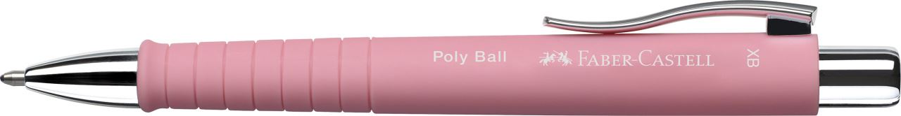 Faber-Castell - Ballpoint pen Poly Ball Colours, XB, rose