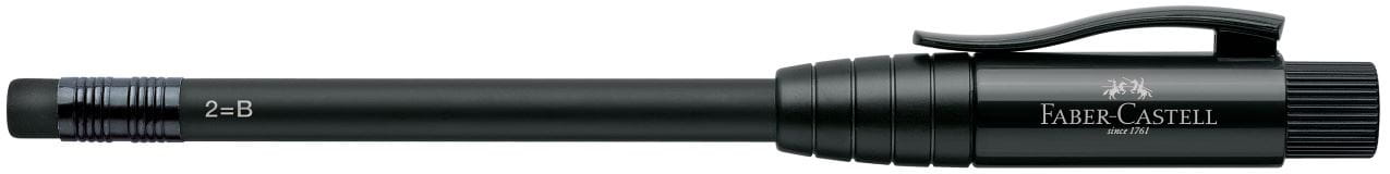 Faber-Castell - Perfect Pencil II with built-in sharpener, black