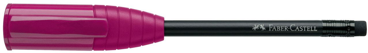 Faber-Castell - Perfect Pencil III with built-in sharpening box, blackberry