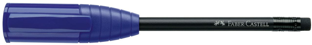 Faber-Castell - Perfect Pencil III with built-in sharpening box, blue