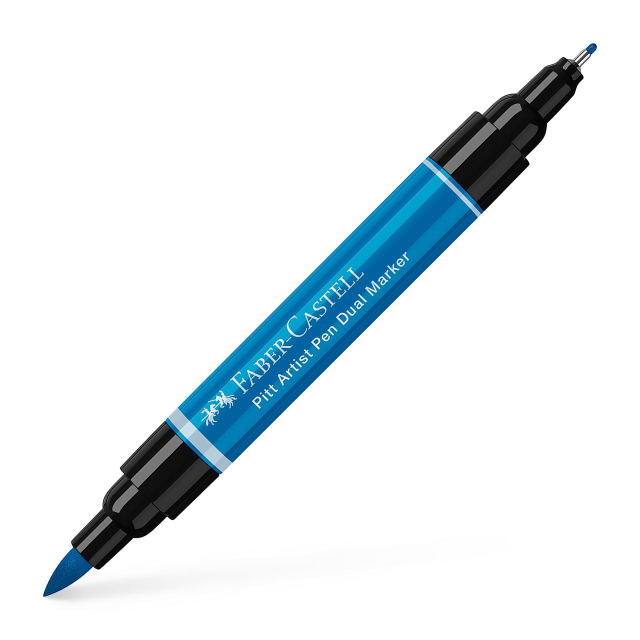 Faber-Castell - Pitt Artist Pen Dual Marker India ink, phthalo blue