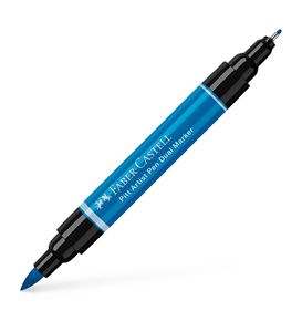 Faber-Castell - Pitt Artist Pen Dual Marker India ink, phthalo blue