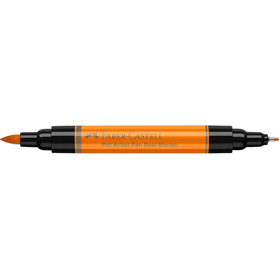 Faber-Castell - Pitt Artist Pen Dual Marker India ink, orange glaze