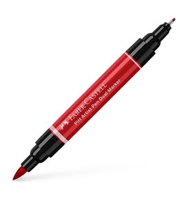 Faber-Castell - Pitt Artist Pen Dual Marker India ink, deep scarlet red