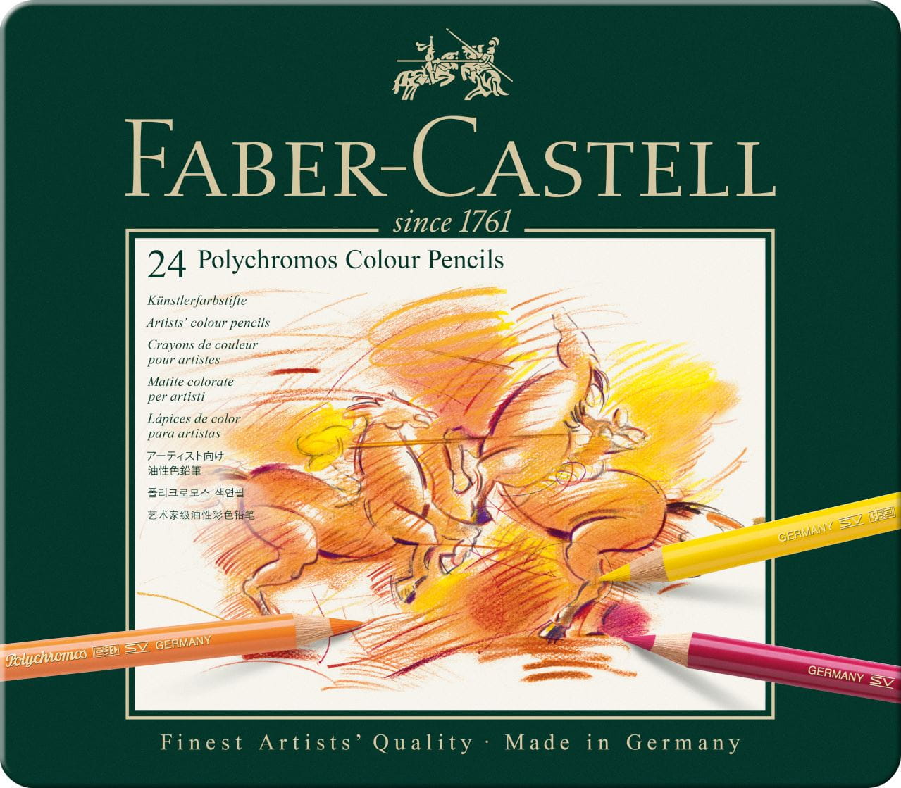 Featured image of post Faber Castell Polychromos Colored Pencils 24 watercolor pencil brand name