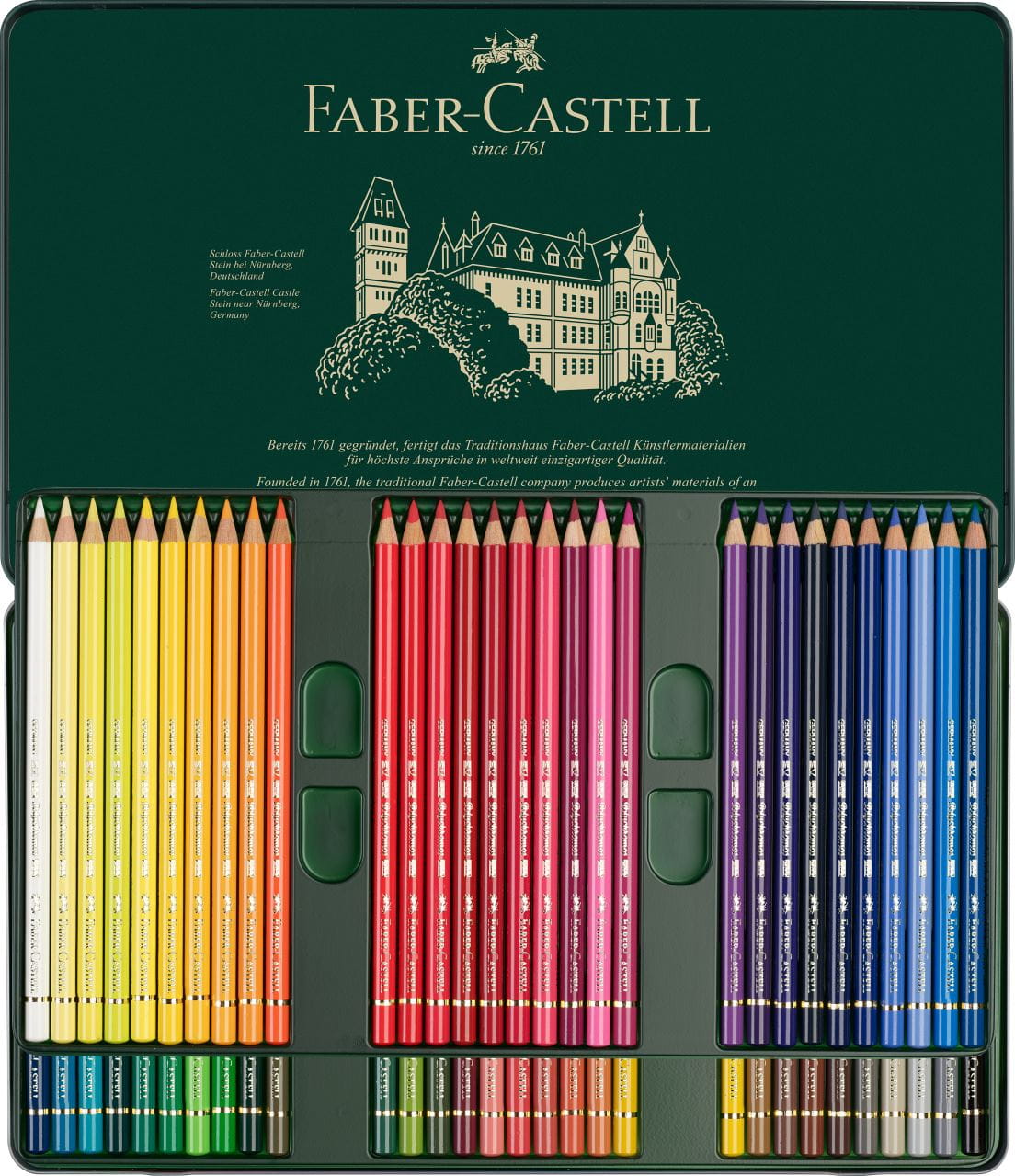 Featured image of post Faber Castell Polychromos 60 Colour Chart They contain the highest quality pigments to reduce fading