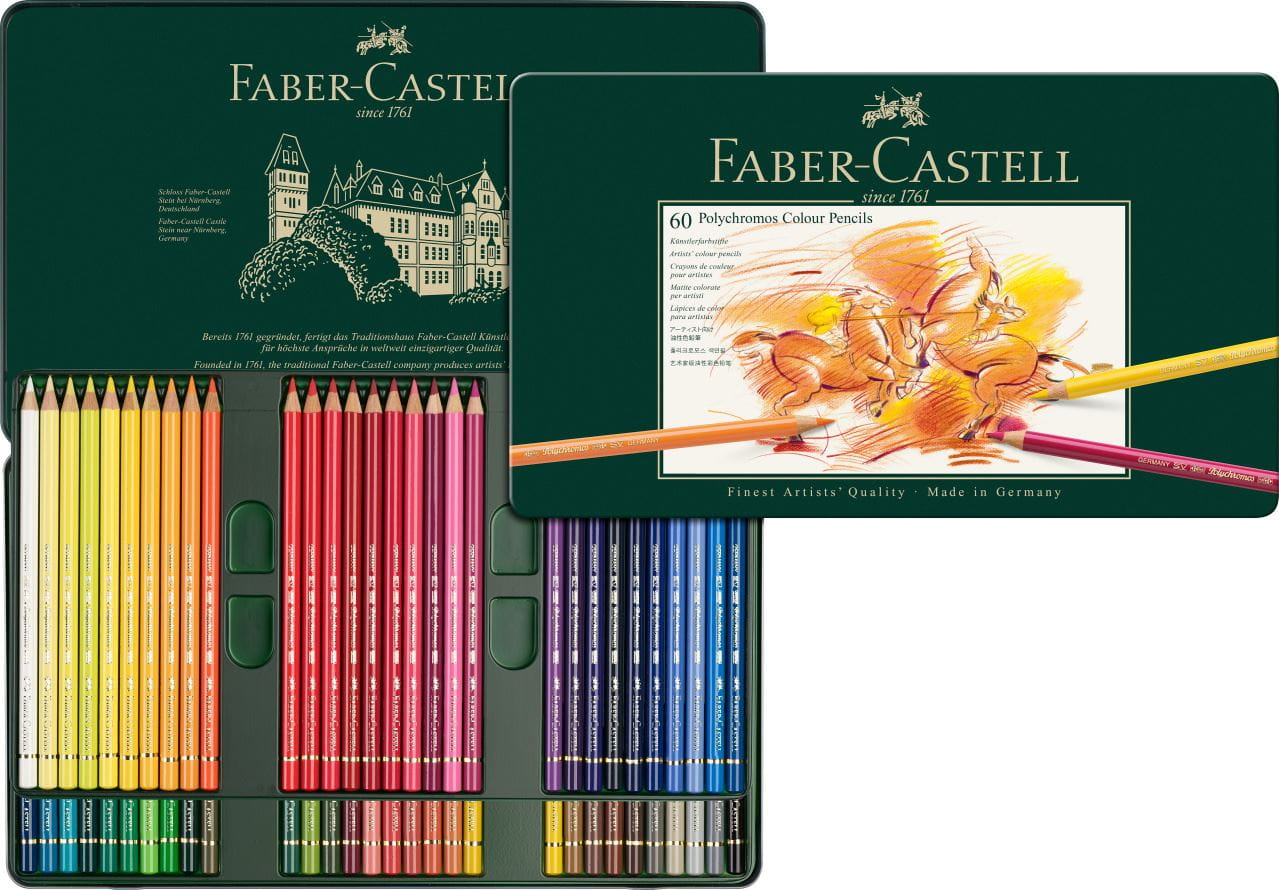 Faber-Castell Colour Pencils Pack of 60 