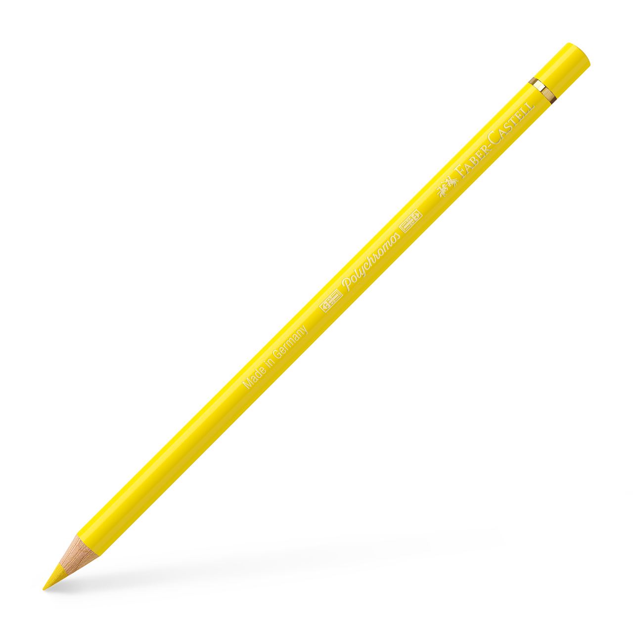 Faber-Castell - Polychromos colour pencil, 106 light chrome yellow