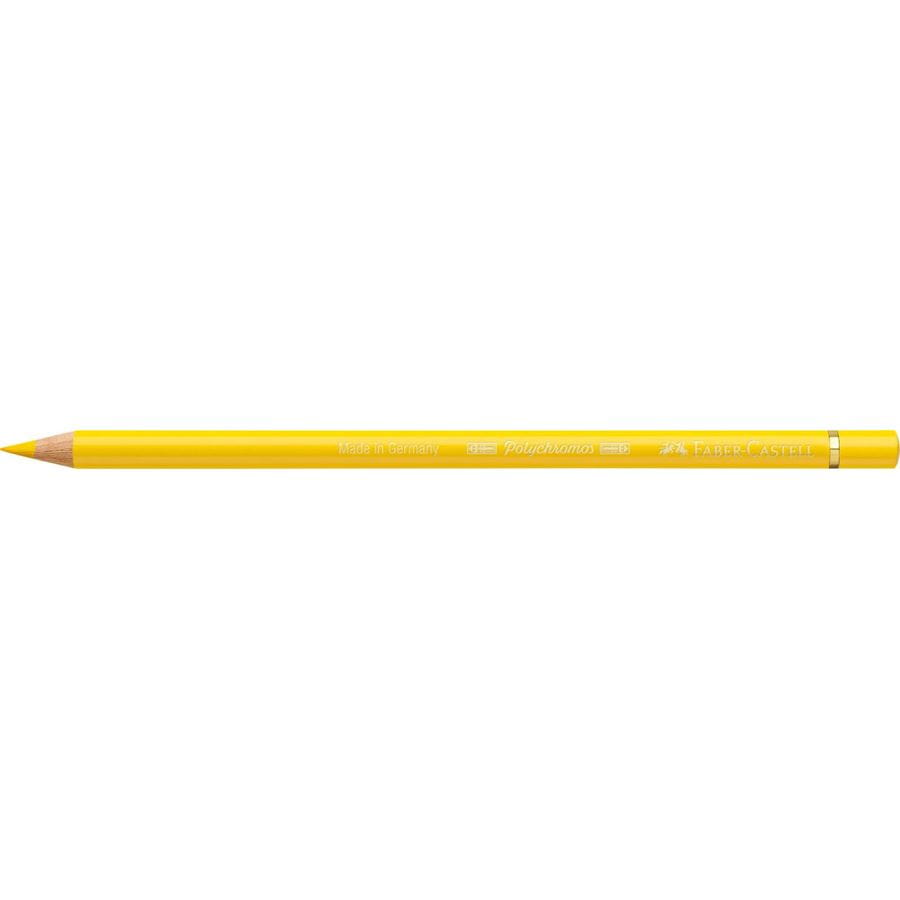 Faber-Castell - Polychromos colour pencil, 107 cadmium yellow