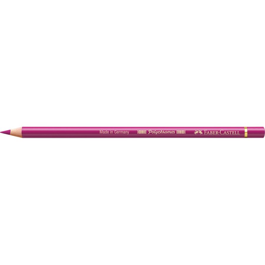 Faber-Castell - Polychromos colour pencil, 125 middle purple pink
