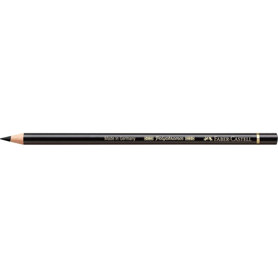 Faber-Castell - Polychromos colour pencil, 199 black