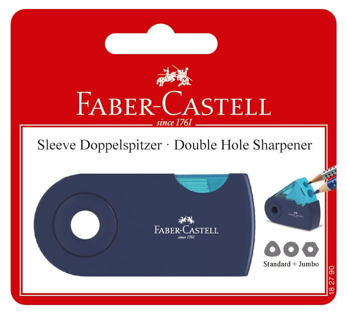 Faber-Castell - Sleeve twin sharpening box, trend colours