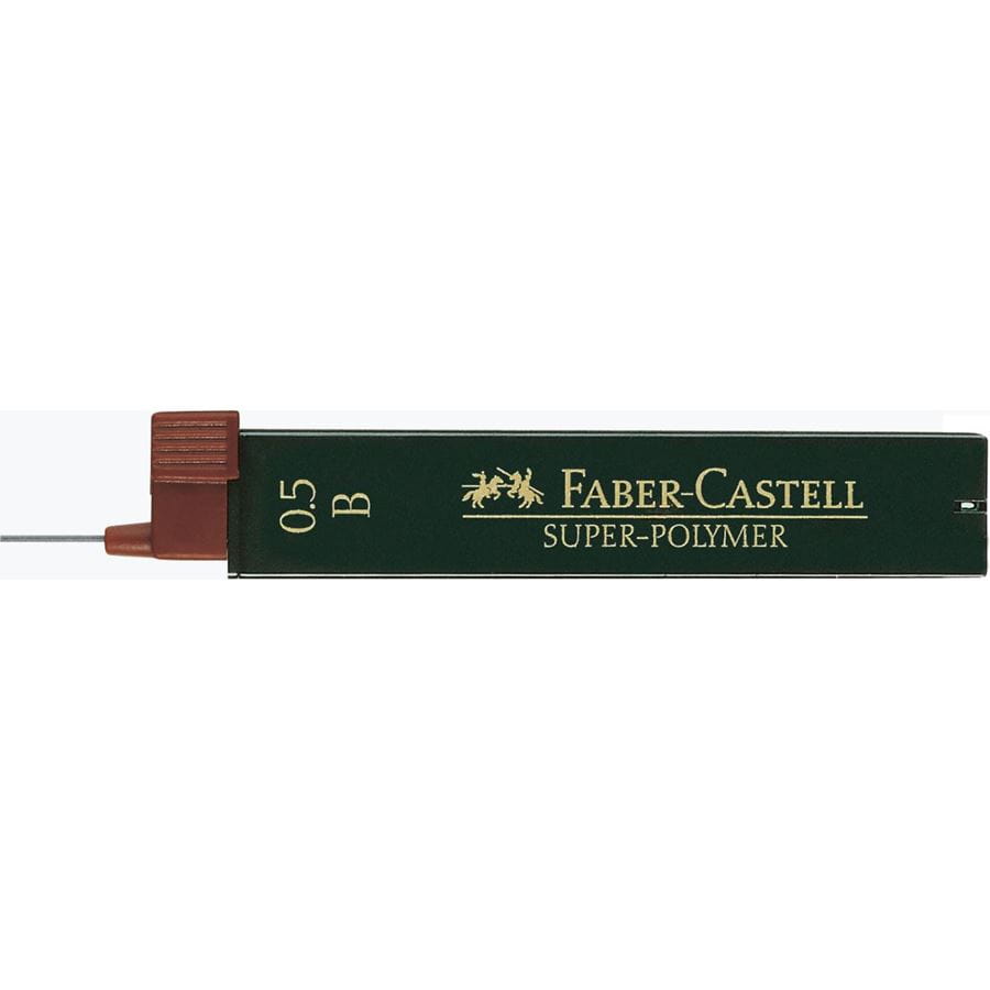 Faber-Castell - Super-Polymer fineline lead, B, 0.5 mm