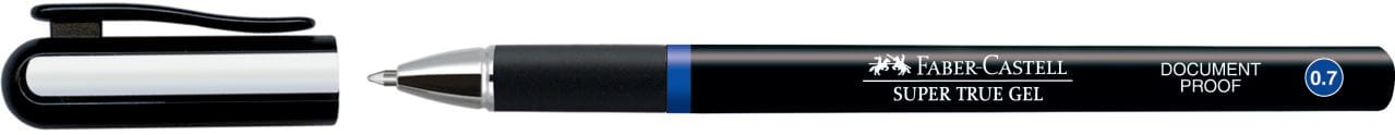 Faber-Castell - Super True Gel gel roller, 0.7 mm, blue