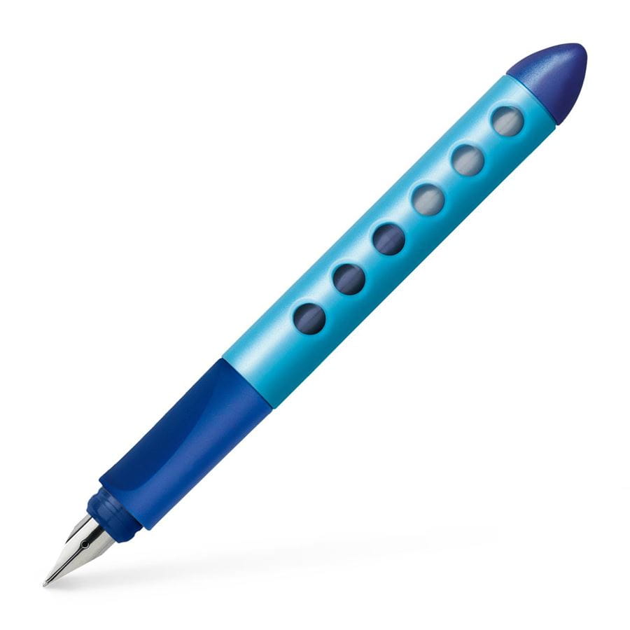 Scribolino school fountain pen, right-hander, blue