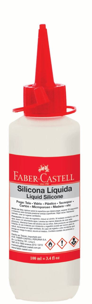 Faber-Castell - Liquid silicone 100ml 12x