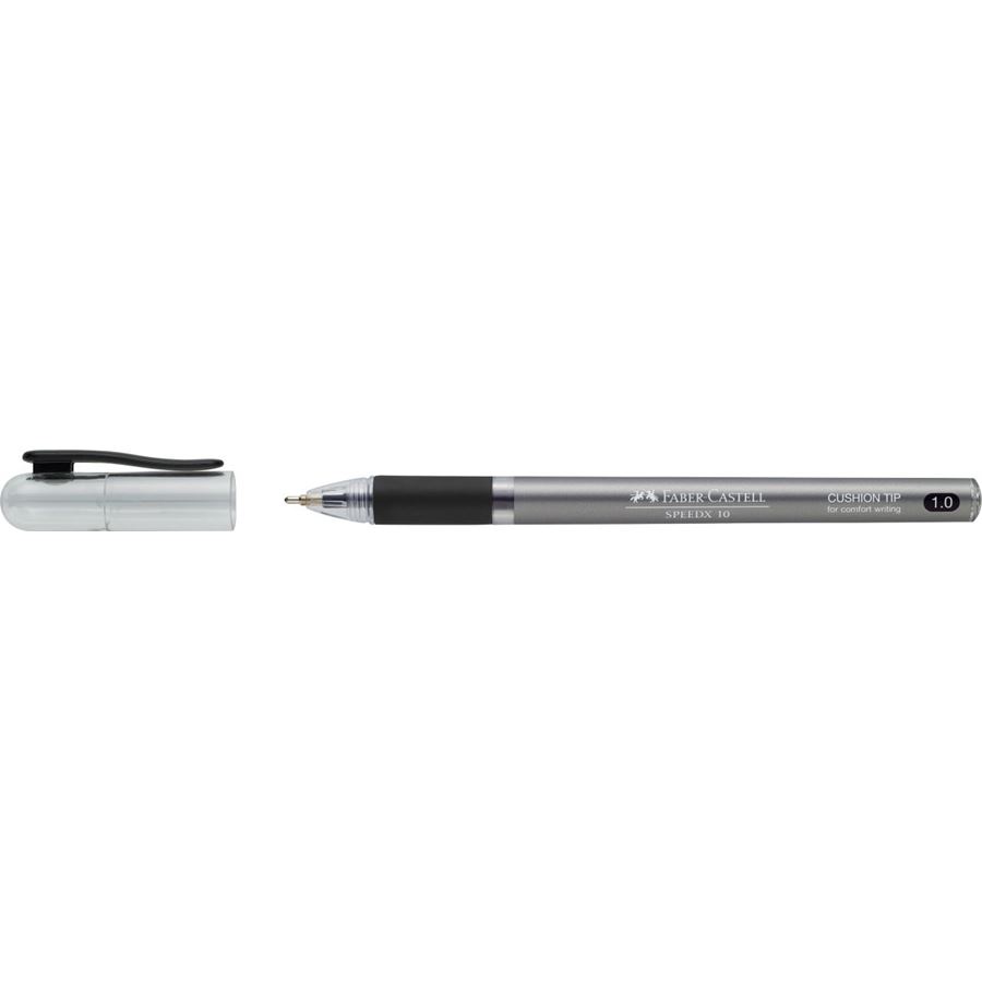 Faber-Castell - Speedx ballpoint pen, 1.0 mm, black