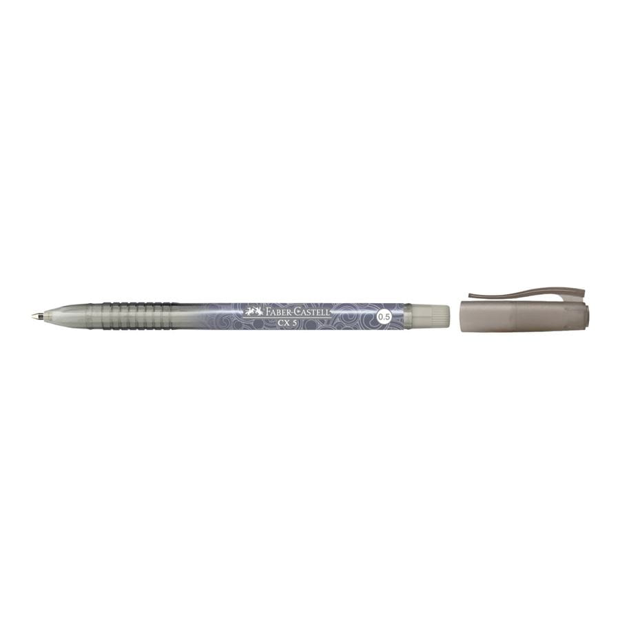 Faber-Castell - CX5 ballpoint pen, 0.5 mm, black