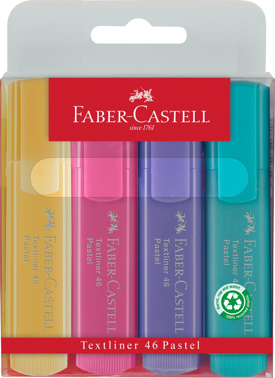 faber castell highlighters pastel