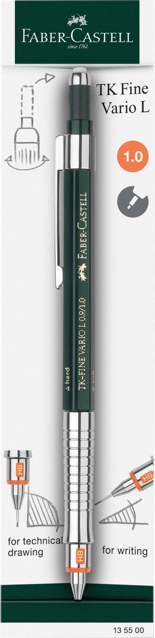 Faber-Castell - TK-Fine Vario L mechanical pencil, 1.0 mm