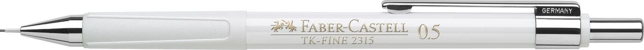 Faber-Castell - TK-Fine 2315 mechanical pencil, 0.5 mm, white