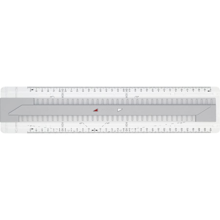 TK-System parallel ruler for drawing board DIN A4
